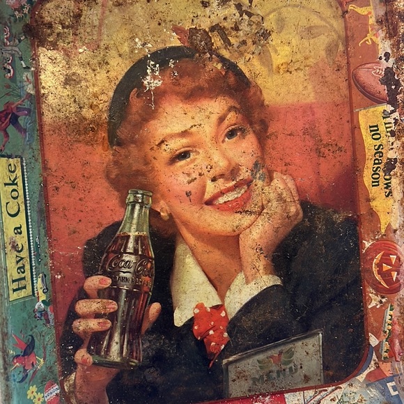 Coca Cola vintage tray sign - Picture 2 of 5
